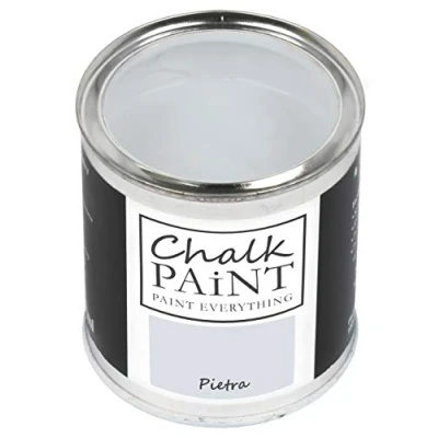 Image of Chalk Paint Everything® Pietra (Stone Grey) 250 ml Water Based for Shabby Chic Furniture, Décor, and Upcycling Projects Non Toxic, Easy to Apply