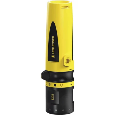 Image of Ledlenser EX7R robust industry torch, focusable, rechargeable Lithium battery, ATEX Safety ex zone 0/20, 220lm, waterproof IP68, 140m long distance beam, incl. battery and charging station