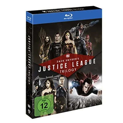 Image of ZACK SNYDER&#039;S JUSTICE LEAGUE TRILOGY [4K Ultra HD] [2021] [Blu ray] [Region Free]