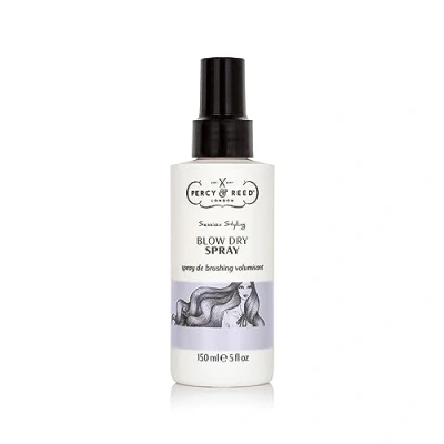 Image of Percy &amp; Reed Session Styling Blow Dry Spray 150ml Heat Protection, Paraben Free, Vegan Friendly, Provides Shape and Volume, Flexible Hold