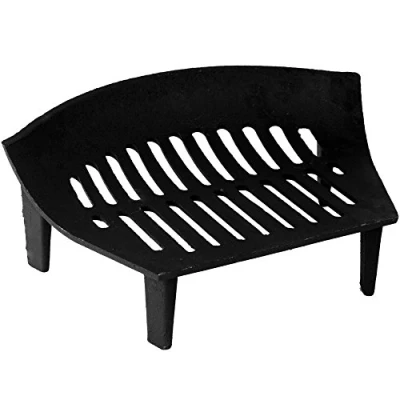 Image of Fire Vida Cast Iron Grate, Small, Black