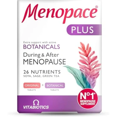 Image of Menopace Plus Vitabiotics 2 x 28 per pack