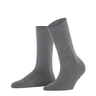Image of Falke Sensitive NEW YORK Softtop Suitable FOR Diabetics Socks, Women&#039;s, Size: 2.5 5, Hellgrau