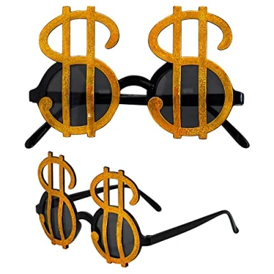 Image of Dollar Glasses Party Novelty Specs &amp; Shades for Fancy Dress Costumes Accessory