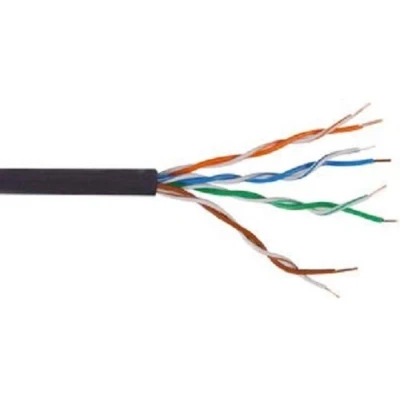 Image of iStrand CAT5e CCA External Outdoor or Indoor Use UTP 4 Pair Ethernet Network Cable (50m Reel)