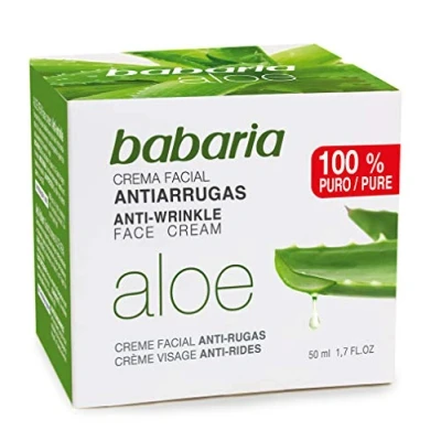 Image of BABARIA Anti Wrinkle Cream Aloe Vera 50ml