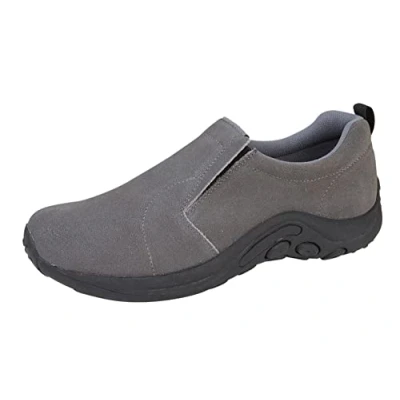 Image of PDQ T586FS 5 Real Suede Casual Shoe Grey Size UK