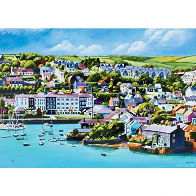 Image of Ravensburger Irish Collection No.1 Kinsale Harbour, County Cork 1000 Piece Jigsaw Puzzles for Adults and Kids Age 12 Years Up Ireland