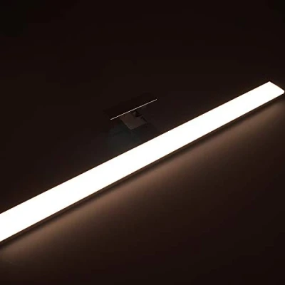 Image of LED Bathroom Over Mirror Light Picture Lighting Energy Saving Wall Front Lamp Neutral White 4000K IP44 Waterproof Make Up Sconce Lights (Chrome 900mm)