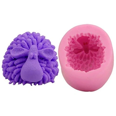 Image of 3D Mold Cute Sheep Silicone Soap Fondant Mould Cake Chocolate Baking Decoration (Sheep)