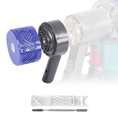 Image of Motor Rear Cover + Post HEPA Filter Replacement for Dyson V6 DC58 DC59 DC62 DC72 DC74 SV03 SV04 SV05 SV06 SV07 SV08 SV09 Vacuum Cleaner, Upgrade Parts