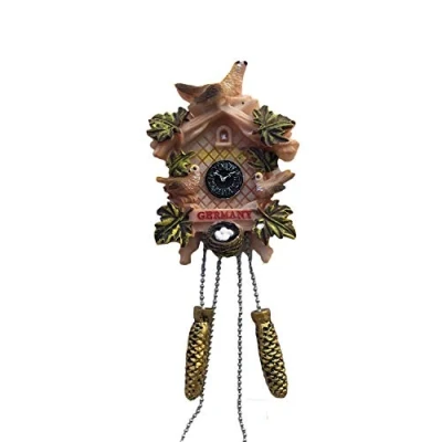 Image of Germany 3D Cuckoo Clock Refrigerator Fridge Magnet Tourist Souvenirs Handmade Resin Craft Magnetic Stickers Home Kitchen Decoration Travel Gift