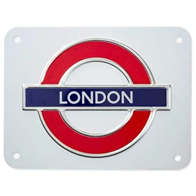 Image of GWC London Underground Sign, London, Small Metal Sign
