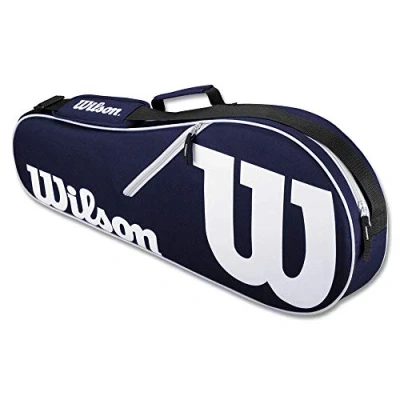 Image of Wilson Advantage II Tennis Bag Navy/White