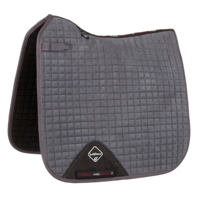 Image of LeMieux Pro Sport saddle pad Grey suede