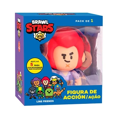 Image of Bizak Brawl Stars Action Figure Pack 1 in Box Colt. Multiplayer Combat Game Figures, Articulated 11 cm (64116011)