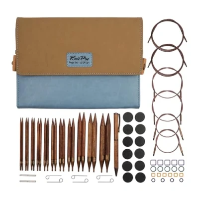 Image of KnitPro KP31281 Knitting Pins: Circular: Interchangeable, Assorted