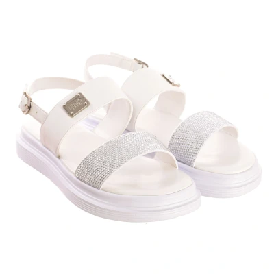 Image of Liu Jo ALICIA 505 WoMens Classic Sneaker White Pu Size EU 36