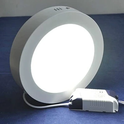 Image of 12W LED Ceiling Light Super Bright 6500K Daylight White Modern Square Surface Mounted Lighting Fixture Kitchen Hallway Living Room Bedroom Office (1x Panel)