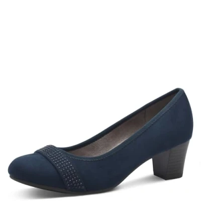 Image of Jana Women&#039;s 8 22467 42 Pumps, Navy, 7.5 UK