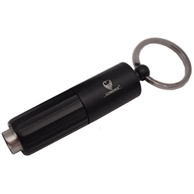 Image of GERMANUS Cigar Punch Cutter, Double, Black Metal