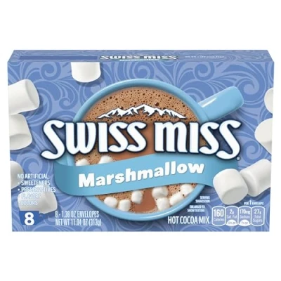 Image of Swiss Miss Marshmallow Hot Cocoa Drink Mix 8 Sachet 313g