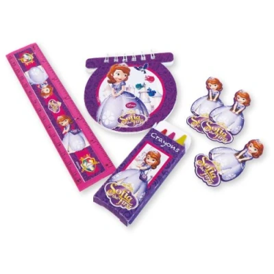 Image of Disney Junior Amscan 20 Piece Sofia First Stationery Pack Party Accessory