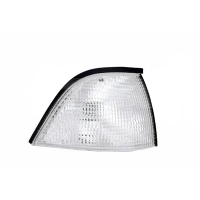 Image of 82199403094, 9403094 Turn Signal TYC 18 5351 15 2 white Right Front with bulb holder BMW: 3 Coupe, Convertible