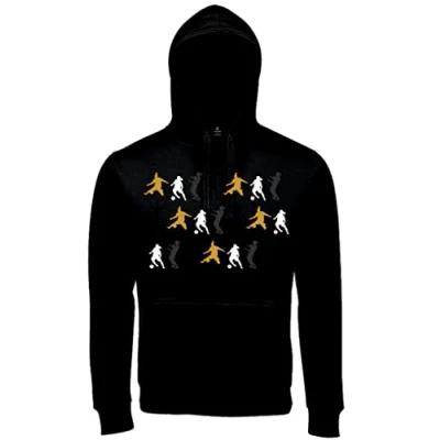 Image of Ronaldinho10, Sweatshirt, Official Product, Hoodie Black, Shadows