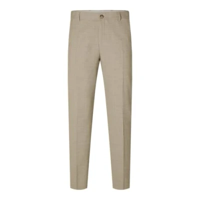 Image of SELETED HOMME SLHSLIM Oasis Linen TRS NOOS Suit Pants,