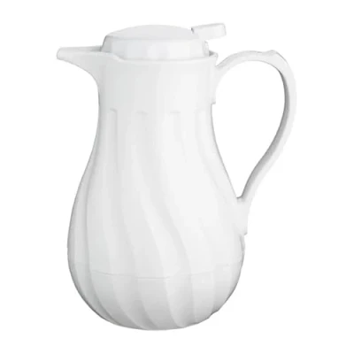 Image of Olympia Insulated Swirl Jug White 1.2Ltr 40.57fl oz