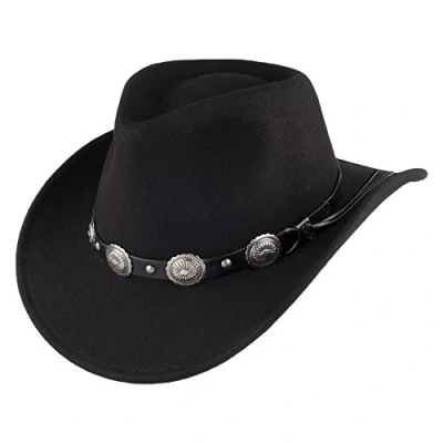 Image of Jaxon &amp; James Tombstone Cowboy Hat Black M