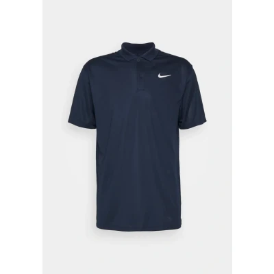 Image of Nike Golf M NK DF Vctry Solid Polo shirt, Men&#039;s, Size: Small, Obsidian/white