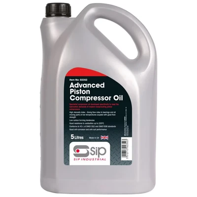 Image of SIP 02352 Trade Advanced Compressor Oil 5 Litres SAE 40 Grade