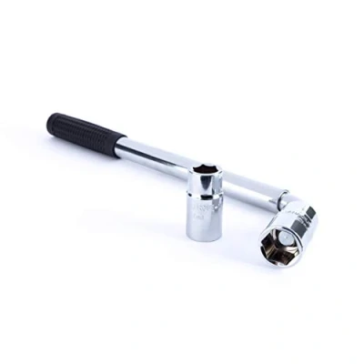 Image of Ellis Excellence Travel Emergency Breakdown Multifitment (17mm, 19mm, 21mm &amp; 23mm) Extending Telescopic Wheel Brace Wrench Including Long Lasting Protective Case (No Box)