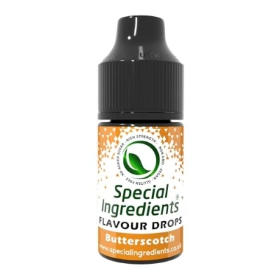 Image of Butterscotch Flavour Drop 500ml Highly Concentrated Versatile Food Flavouring Vegan, Non GMO, Gluten Free