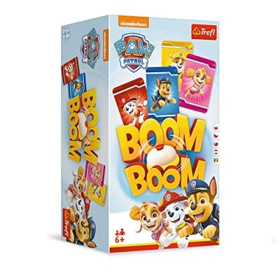 Image of Trefl, Boom Dog Patrol, Dynamic Family Game, Wind Chime for the Whole Family, Card Game with Bohden Fairy Tale Children from 6 Years
