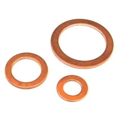 Image of Toolzone 140 Piece Solid Copper Washer Assortment Box