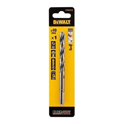 Image of DEWALT DT20530 QZ Broca Black &amp; Gold 10 mm, Silver