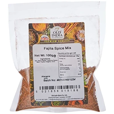 Image of Old India Fajita Spice Mix 100g
