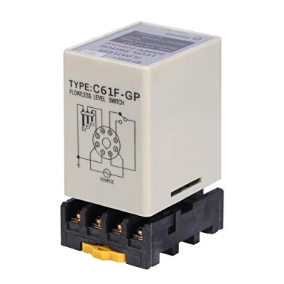 Image of Floatless Level Switch, C61F GP AC220V 50/60HZ Liquid Controller with Base for Water Industry