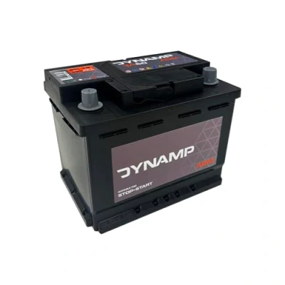 Image of Dynamp DA60 AGM Stop start 60Ah 680CCA 12V Car Battery Type 027