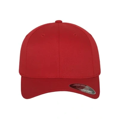 Image of Flexfit Unisex Cap, Size: One Size, Red