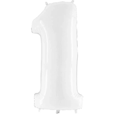 Image of Grabo 931WWH P Number 1 Shiny White Superloon Single Pack, Length 40 Inch, Colour, One Size