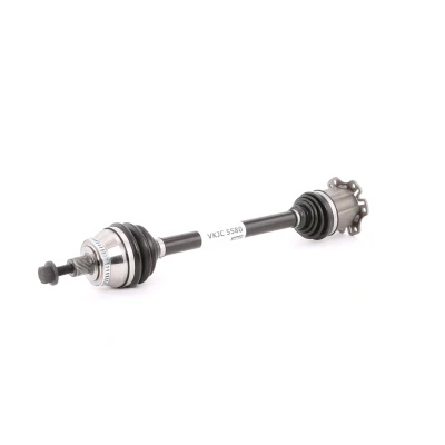 Image of 8E0407272AT, 8E0407272GX, 8E0407272S, 8E0407452GX, 8E0407452JX Drive shaft SKF VKJC 5580 615mm AUDI: A4 B7 Avant, Saloon, B6 Avant