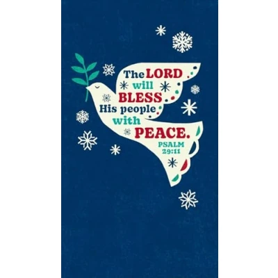 Image of DaySpring Little Inspirations Bless With Peace 16 Christmas Boxed Cards, KJV