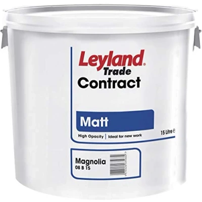 Image of Leyland Trade Contract Matt Magnolia 15L
