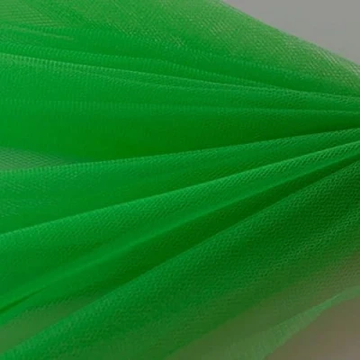 Image of Dress Net Kelly Green Per Metre