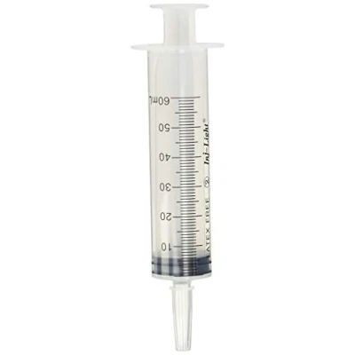 Image of 60ml Catheter Syringe Sterile Box 20 Rays CE Marked