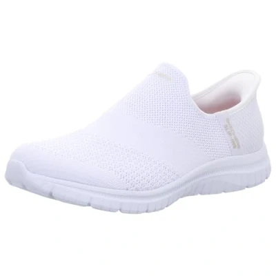 Image of Skechers Women&#039;s Virtue Sleek Sneaker, White, 6.5 UK